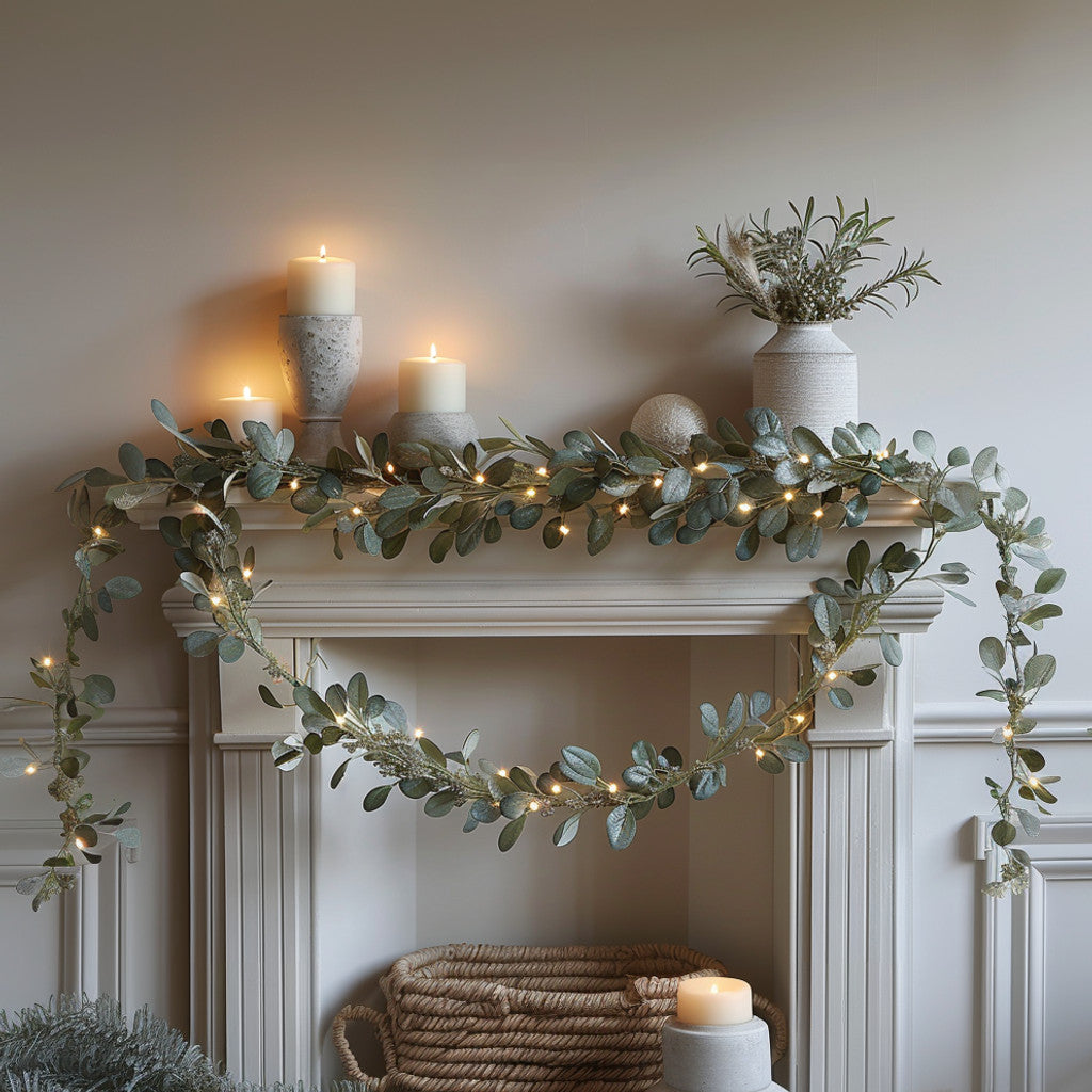 Fairy Light Olive Branch & Vines